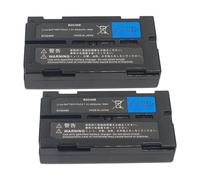 Lot de 2 batteries de rechange 2600 mAh 7,2 V BDC46B compatibles avec Sokkia ES-52 CX-52 Total Station, compatible avec Topcon SET230R, SET300, SET330, SET530 et SET630