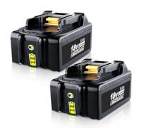 Lot de 2 batteries de rechange BL1850B 5,0 Ah lithium-ion pour Makita 18 V compatibles avec batterie Makita 18 V BL1860B BL1830B BL1840 BL1845 BL1830 194205-3 LXT-400 avec affichage LED
