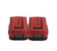 Lot de 2 Batteries de Rechange for Outils électriques, Batterie Rechargeable Haute capacité 21,6 V 22 V 5 000 mAh, Compatible avec Les Outils sans Fil Hilti 18 V 21,6 V 22 V for la série B22