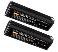 Lot de 2 batteries de rechange Ni-MH 6 V 5000 mAh pour Paslode 404717 404400