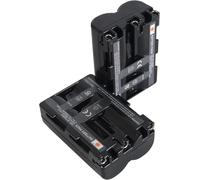 Lot de 2 Batteries de Rechange NP-FM500H DSTE - Compatible avec Sony Alpha SLT-A57, SLT-A58, SLT-A65, SLT-A65V, SLT-A68, SLT-A77, SLT-A99, CLM-V55, npf