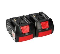Lot de 2 batteries de rechange pour Bosch Professional 18 V 8,0 Ah Li-Ion 144 Wh - Longue durée - Sans entretien - Fiables