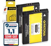 Lot de 2 batteries de rechange pour Canon NB-11L 550 mAh compatibles avec Canon Ixus 132 135 140 145 155 170 180 185 190 240 285 HS PowerShot A2300 A2400 A2500 A2600 A300 400 A. 3500 A4000 NB