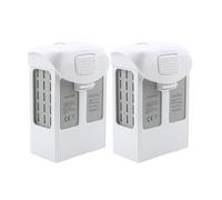 Lot de 2 batteries de rechange pour drone DJI Phantom 4 Pro/Pro v2.0/Advanced/RTK Intelligent Flight Lipo 4S 15,2 V 5870 mAh