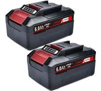 Lot de 2 batteries de rechange pour Einhell Tools X-Change 4511396 4511437neu PXBP-600 PX-BAT52 18 V
