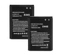 Lot de 2 batteries de rechange pour Siemens Gigaset SL78H/SL780/SL785/SL788/SL400/SL400A/SL400H, 3,7 V 1000 mAh, compatible avec Telekom A806 X656 et V30145-K1310K-X444 V30145-K1310K-X444 V30145 45