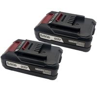 Lot de 2 batteries de rechange PXC pour Einhell Power X-Change, 18 V, Li-Ion, universelles pour tous les appareils PXC