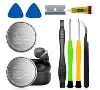 Lot de 2 batteries de rechange Z55H compatibles avec les casques Sony WF-1000X, WF-1000XM4, WF-1000XM3, 3,85 V 70 mAh (batterie Z55H) avec outil de réparation