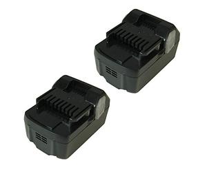 Lot de 2 batteries Li-ion haute performance - 14,4 V - 3000 mAh - Remplace Hitachi 329083 329877 329901 330558 334419 BSL-1415 BSL-1415X BSL-1430 BSL-1440 329-083 3 29 à 87. 7 329-901 330-558 334-419