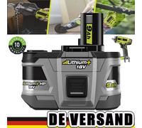 Lot de 2 batteries lithium-ion 18 V 5 Ah pour Ryobi One+ Plus RB18L50 P108 RB18L