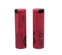 Lot De 2 Batteries Lithium-ion Sanyo UR14500AC 3,7 V 740 MAh À Tête Plate. Compatibles Avec Braun S5, S6, S7, S51, 53B, 73S, 4200, 5762.