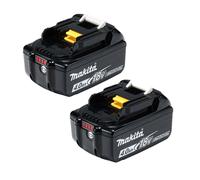Lot de 2 Batteries MAKITA BL1840B Li-ion 18 V 4,0 Ah avec témoin de charge