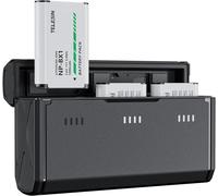 Lot De 2 Batteries Np-Bx1 Et Chargeur 3 Canaux Pour Sony Np-Bx1/M8, Zv-1, Zv-1 Ii, Cyber-Shot Dsc-Hx80, Hx90V, Hx95, Hx99, Rx1, Rx1R Ii, Rx100 (Ii/Iii/Iv/V/Va/Vi/Vii), Fdr-X3000, Hdr-As50[Z735]