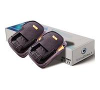 Lot de 2 batteries pour AEG BHO18 rabot sans fil 3000mAh 18V - Visiodirect - G