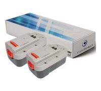 Lot de 2 batteries pour Black et Decker Firestorm FS1800JS scie circulaire 3000mAh 18V - Visiodirect -
