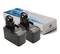 Lot de 2 batteries pour Bosch GBM 12V ES-2 perceuse sans fil 3000mAh 12V - Visiodirect - G
