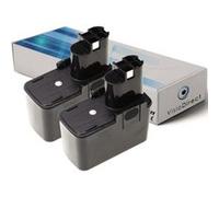 Lot de 2 batteries pour Bosch GUS 7.2 cisaille universelle 3000mAh 7.2V - Visiodirect - G