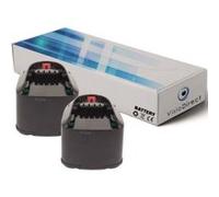 Lot de 2 batteries pour Bosch PST 18 LI scie sauteuse 3000mAh 18V - Visiodirect - G