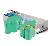 Lot de 2 Batteries pour Ecovacs Deebot D77 aspirateur Robot 3500mAh 6V - Visiodirect -