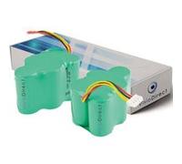 Lot de 2 batteries pour Ecovacs Deebot D77 aspirateur robot 3500mAh 6V - Visiodirect - G