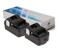 Lot de 2 batteries pour Hitachi C18DSL2 scie circulaire 3000mAh 18V - Visiodirect - G