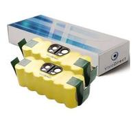 Lot de 2 batteries pour Irobot Roomba 80501e aspirateur laveur autonome 3500mAh 14.4V - Visiodirect - G