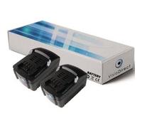 Lot de 2 batteries pour Metabo RB 18 LTX 53 ponceuse à bande 3000mAh 18V - Visiodirect - G