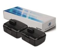 Lot de 2 batteries pour Ryobi BID-1201 perforateur sans fil 2000mAh 12V - Visiodirect - G