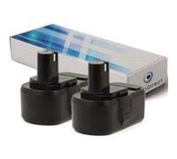 Lot de 2 batteries pour Ryobi P700 lampe torche 3000mAh 18V - Visiodirect - G