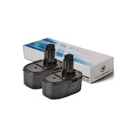 Lot de 2 batteries pour WALT BS18A Combi / Power Master 3000mAh 18V --