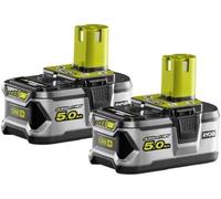 Lot de 2 batteries Ryobi 18V OnePlus 5.0Ah Lithium-ion RB18LL50