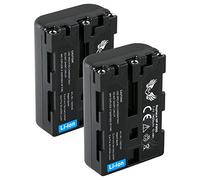 Lot de 2 batteries SK Sony NP-FM50 / NP-FM30 FM70 FM90 QM71D QM51D QM91D / pour Sony Cyber-Shot DSC F707 S30 S50 S70 S75 S85