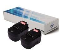 Lot de 2 batteries type A144EX pour Black et Decker 3000mAh 14.4V - Visiodirect - G