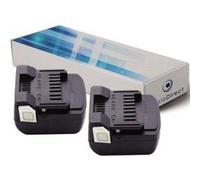 Lot de 2 batteries type BSL-1415 pour Hitachi 3000mAh 14.4V - Visiodirect - G