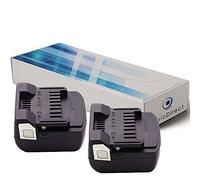 Lot de 2 Batteries Type BSL-1440 pour Hitachi 3000mAh 14.4V - Visiodirect -