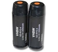 Lot de 2 batteries vhbw 2000mAh pour outils Ryobi RP4900, TEK 4, TEK4, Ryobi AP4001, Ryobi CSD42l, Taille-haie Ryobi RGS410. Remplace: Ryobi AP4001.