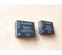 Lot de 2 batteries vhbw 650mAh pour appareil photo Panasonic Lumix DMC-TZ1, DMC-TZ2, DMC-TZ3, DMC-TZ4, DMC-TZ5, DMC-TZ11, DMC-TZ15, DMC-TZ50