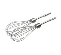 Lot de 2 batteurs turbo pour batteur à œufs KENWOOD - Remplacement du mélange de pâte avec fouet à main (12 tiges métalliques*)