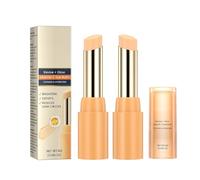 Lot de 2 baumes de soin des yeux à la vitamine C, pour des yeux éclatants, élimine les cernes, réduit les poches, hydratation 24 heures, atténue les ridules, convient à tous les types de peau