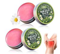 Lot de 2 baumes miracles à base de plantes, baume à base de plantes, baume miracle, crème pour les articulations pour toutes les parties extérieures du corps telles que le dos, les mains, les pieds