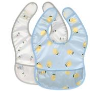 Lot de 2 bavoirs à poche happy fruits citron multi-coloured TU