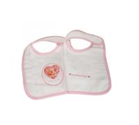 Lot de 2 bavoirs Anne Geddes Peony Angel