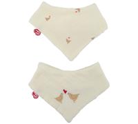 Lot de 2 bavoirs bandanas Maternity Love