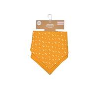 Lot de 2 Bavoirs Bébé "Bandana" 41cm Moutarde