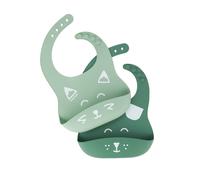 Babymoov Bavoirs en silicone BIB'ISY – Lot de 2
