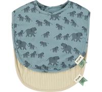Lot de 2 bavoirs de naissance Enchanting Elephant