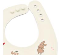 Liewood - Lot de 2 bavoirs imprimés Ember - Wild child / Rosey