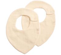 Sauthon Bavoirs bébé unis – Lot de 2 – Vanilla