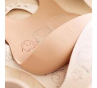 Lot de 2 bavoirs en silicone Elephant Tales