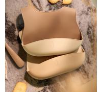 Lot de 2 bavoirs en silicone Natural Shades